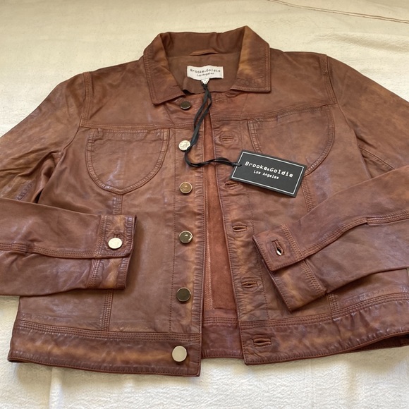 brooke & goldie LA Jackets & Blazers - Brooke & Goldie Crop Jacket